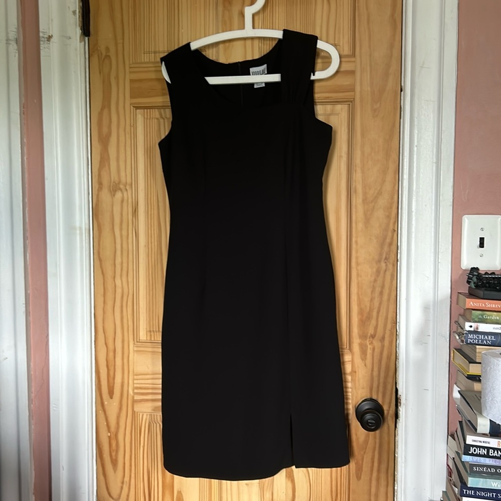 Black Robbie Bee work dress, size 12